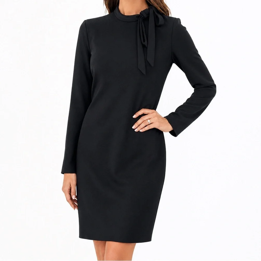 calvin klein long sleeve sheath dress Women's 3/4-Sleeve Sheath Dress